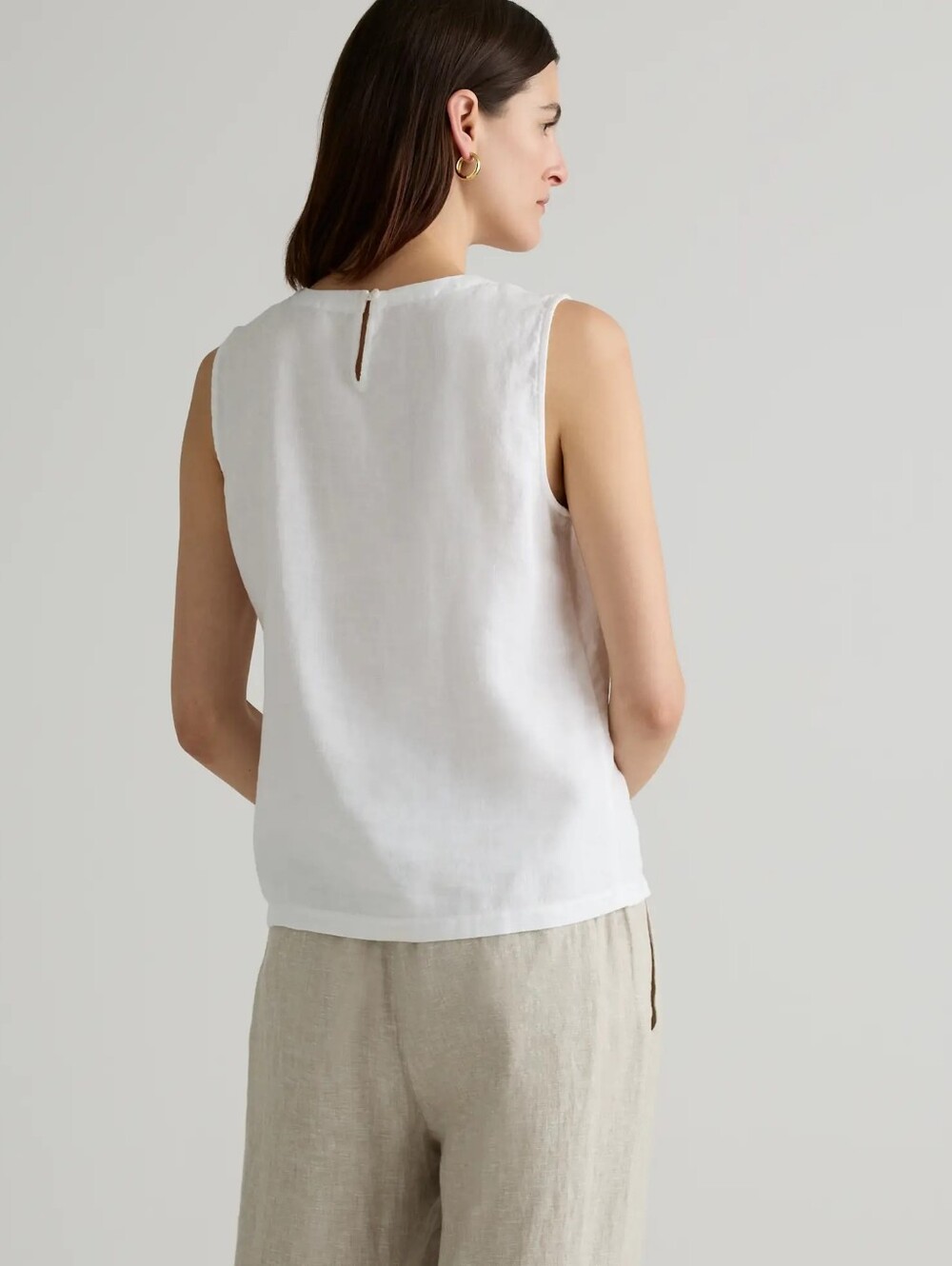 NWOT Quince 100% European Linen Tank Size XL - Picture 10 of 10